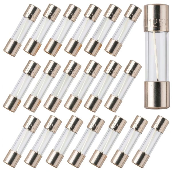 BOJACK 7A Glass Fuses 125V Replacement Christmas Lights-0