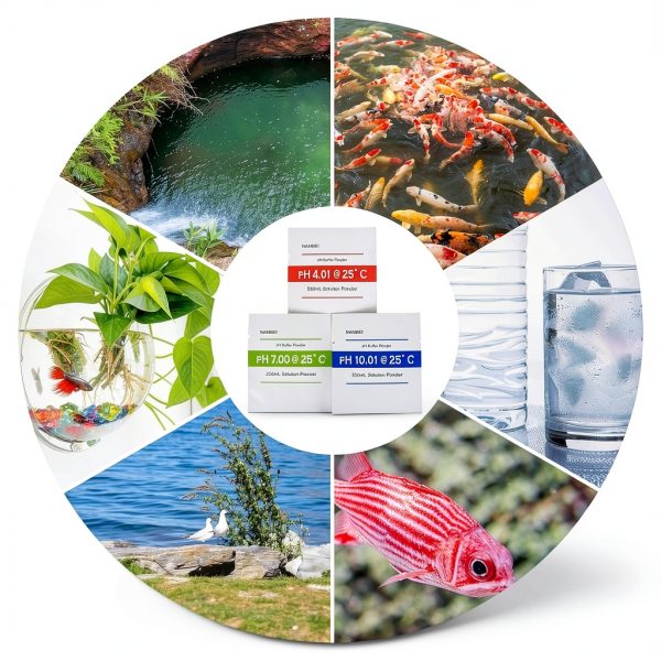 NANBEI pH Buffer Powder Calibration Solution Accurate Easy-4