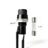 12V DC Fuse Holder Panel Mount by Joinfworld-1