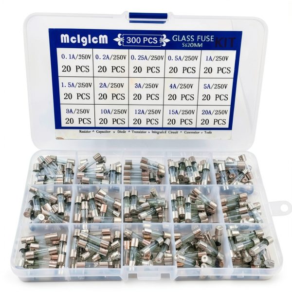 250V DC Glass Tube Fuses by MCIGICM for Home Improvement-0