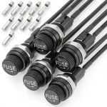 12V DC Fuse Holder Panel Mount by Joinfworld-0