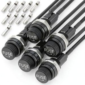 12V DC Fuse Holder Panel Mount by Joinfworld-0