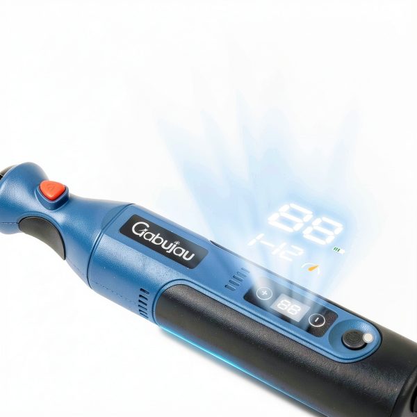 Cordless Rotary Tool Gabujau 7.4V 25000 RPM Kit Blue 7.56x1.46in-2