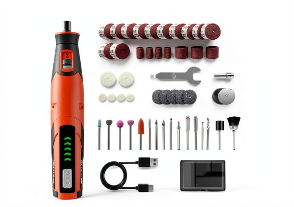 Phalanx Cordless Rotary Tool PRT-R4-Ace Orange 4V 25000 RPM-4