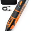 HARDELL 12V Cordless Rotary Tool with 80 Piece Kit Orange-0