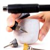 Drilax 42-Inch Flex Shaft Rotary Attachment Black Steel-3