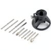 Rotary Tool Bit Set HomeSoGood 11-Piece HSS 60mm Guide Point Set-1