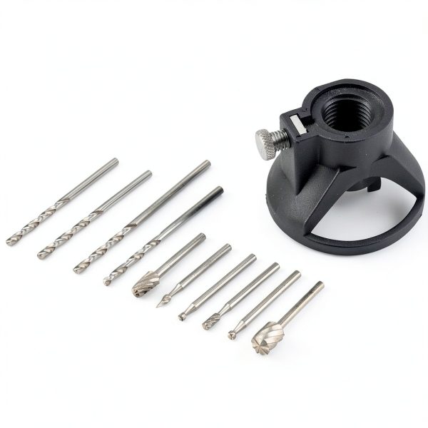 Rotary Tool Bit Set HomeSoGood 11-Piece HSS 60mm Guide Point Set-1
