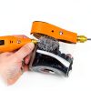 GOXAWEE Mini Rotary Tool Vibrant Orange 105 Piece Kit 24V Corded-7