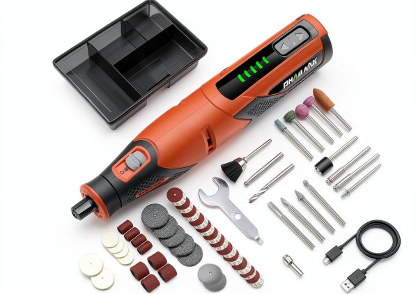 Cordless Rotary Tool Phalanx PRT R4 Ace Orange 4V 25000 RPM-0