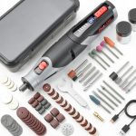 PHALANX PRT MAX Cordless Rotary Tool 4V Black with 80 Accessories-0