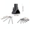 Rotary Tool Bit Set HomeSoGood 11-Piece HSS 60mm Guide Point Set-5
