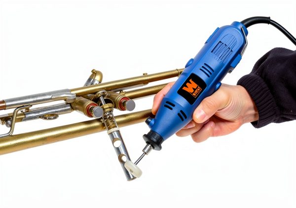 Rotary Tool Kit WEN 2305 with Variable Speed and 80 Piece Flex Shaft-5