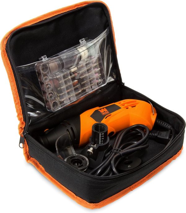 Rotary Tool WEN 23114 Variable Speed with LED Collar and Flex Shaft-1