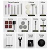 HOTO 4V Cordless Rotary Tool Kit 5-Speed 25000RPM 35 Accessories-8