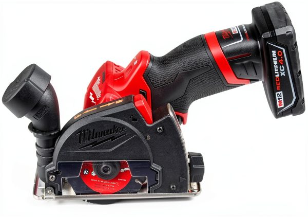 Milwaukee Cut Off Tool 12V Rotary Brushless Red Angle Design 2522-20-2