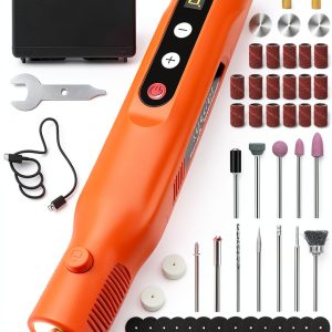 Mini Cordless Rotary Tool kejector 5‑Speed 20k RPM with LED Light-0