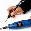 Rotary Tool Kit WEN 2305 with Variable Speed and 80 Piece Flex Shaft-4