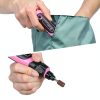 Mini Cordless Rotary Tool DEKOPRO 3.7V Speed 70 Accessories Pink-5