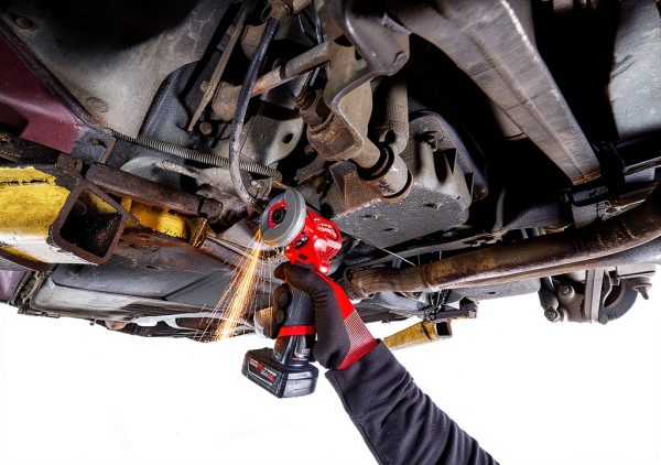 Milwaukee Cut Off Tool 12V Rotary Brushless Red Angle Design 2522-20-6